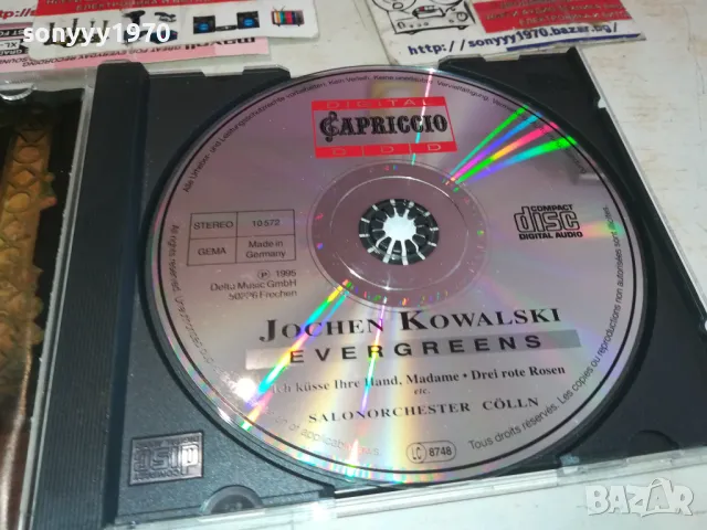 jochen kowalski evergeens cd-made in germany 3112241828, снимка 2 - CD дискове - 48507157