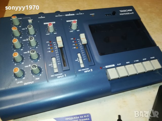 ЗАЯВЕНО-tascam 02mkII MINI STUDIO PORTA-внос swiss 0807231937, снимка 7 - Декове - 41490218