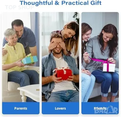 Нов Мултифункционален Очен Масажор с Топлина и Музика Красота жени, снимка 7 - Масажори - 49263862