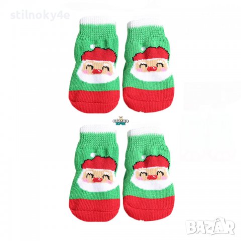 Кучешки Коледни чорапи Коледни чорапи за кучета Кучешки Коледен аксесоар