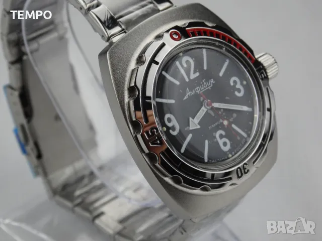 ВОСТОК АМФИБИЯ АВТОМАТИЧЕН ref: 090913, снимка 7 - Мъжки - 43232652