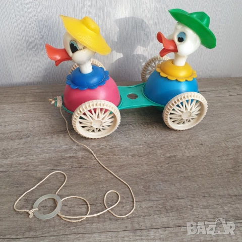 Соц Детска играчка патенца, снимка 2 - Колекции - 52055327