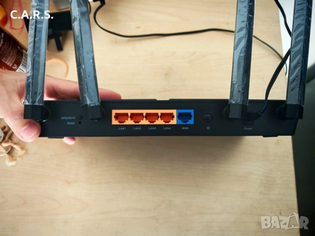 TP-Link EX220 AX1800 Wi-Fi 6 Dual Band Gigabit Router , снимка 3 - Рутери - 53635965