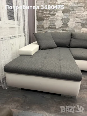 Разтягащ се диван 265 см широчина с извънредните 220/160 за функция сън и функция релакс. , снимка 5 - Дивани и мека мебел - 56112290
