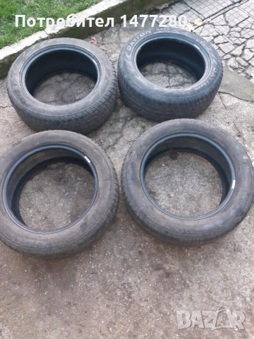Летни гуми 205 55 16" 30лв общо, снимка 2 - Гуми и джанти - 52380230