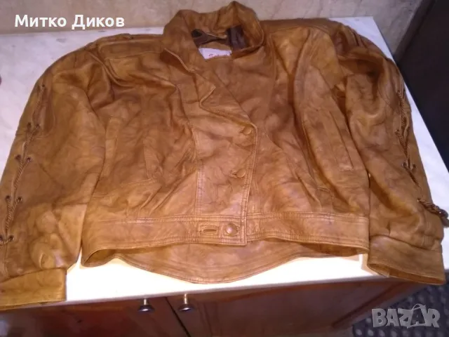 Salem CUIR VÉRITABLE  женско яке винтидж марково рокерско  естествена кожа размер №42, снимка 2 - Якета - 48428105