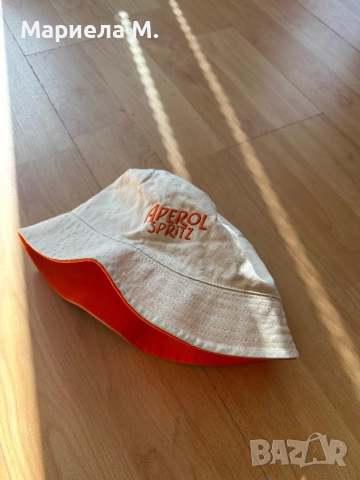 Шапка Aperol, двулицева, нова, снимка 2 - Шапки - 52117967