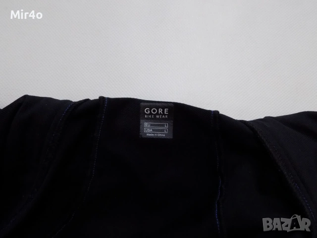термо вело горнище gore bike wear windstopper softshell яке екип шосейно колоездене мъжко оригинал L, снимка 9 - Спортни дрехи, екипи - 44168288