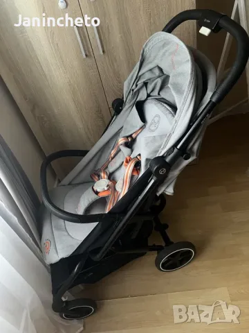 Количка Cybex Eezy S+ 2 Lava Grey + Подарък раница Chipolino, снимка 9 - Детски колички - 55890580