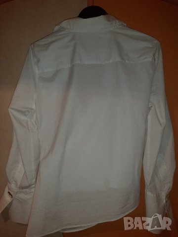 Много интересен модел риза с дълъг ръкав  ZARA р-р XL, снимка 2 - Ризи - 34486419