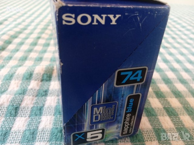 Sony Recordable Minidisc MD 74 Minute Color Collection, снимка 2 - CD дискове - 41513202