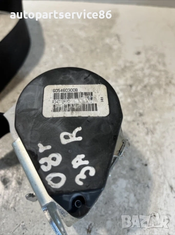 Заден десен страничен предпазен колан за Jeep Patriot 2.4 Бензин (2008) 605460300B, снимка 2 - Части - 53532935