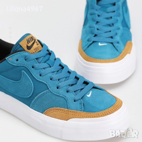 Nike Кецове Естествена кожа Размер 40.5, снимка 7 - Кецове - 52976183