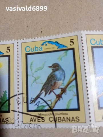 Лот от 5 марки Куба , снимка 5 - Филателия - 53474158