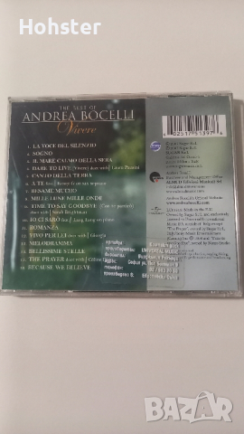 The Best of Andrea Bocelli - Vivere - Universal Music, снимка 3 - CD дискове - 44826714