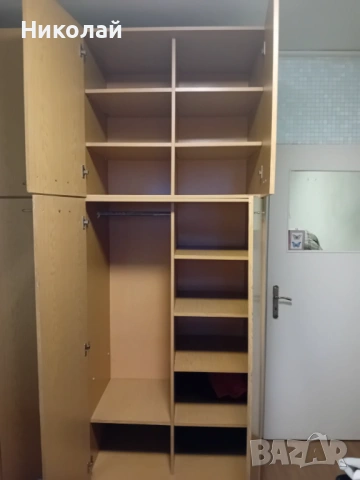 Гардероб четирикрилен, снимка 3 - Гардероби - 53581388
