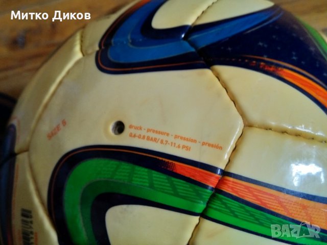  Adidas brazuka World cup Fifa 2014-нова оригинална футболна топка , снимка 17 - Футбол - 42301210