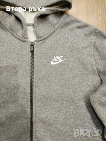 Nike fleece горнище За момчета оригинален , снимка 4 - Детски анцузи и суичери - 52695705