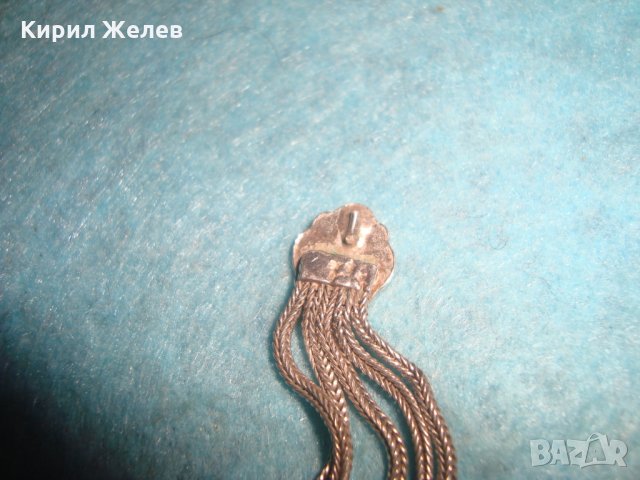 СТАРА СРЕБЪРНА ВИСУЛКА СРЕБРО 925 УКРАШЕНИЕ РЪЧНА МАЙСТОРСКА ЮВЕЛИРНА РАБОТА АПЛИКАЦИЯ ОБЕЦА 25768, снимка 8 - Други - 35819577