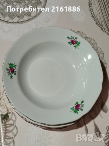Български порцеланови чинии , снимка 9 - Чинии - 52513928