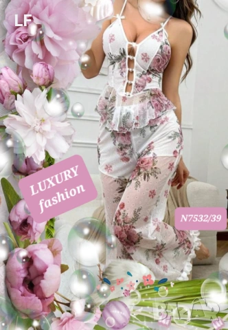 Дамски пижами, снимка 2 - Пижами - 52513619