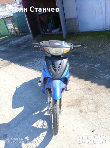 Продавам моторче кимхо , снимка 2 - Мотоциклети и мототехника - 53722382