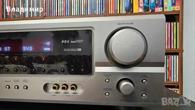 Denon AVR-1705 6.1 Dolby Digital, снимка 6 - Ресийвъри, усилватели, смесителни пултове - 51969429
