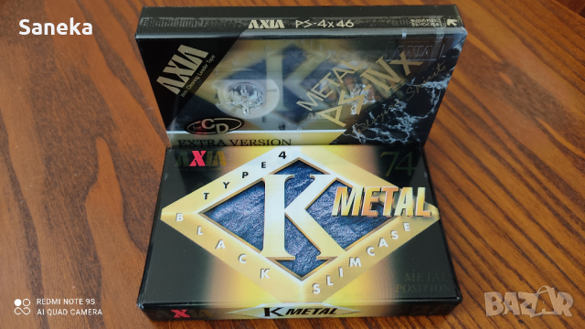 AXIA K METAL 74, снимка 7 - Аудио касети - 36166776