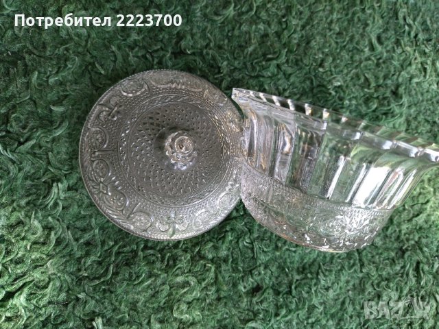 Захарничка-кристал, снимка 2 - Прибори за хранене, готвене и сервиране - 42225664