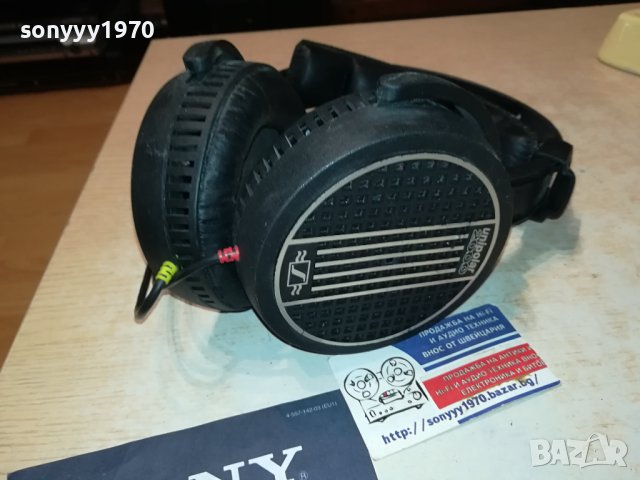 SENNHEISER UNIPOLAR 2000-BIG HEADPHONES-GERMANY 2008231150, снимка 3 - Слушалки и портативни колонки - 41909168