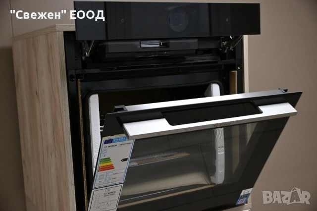 Фурна за вграждане BOSCH HRG7784B1 серия 8 с пиролиза и функции с пара, Air Fry, снимка 6 - Печки, фурни - 53814098