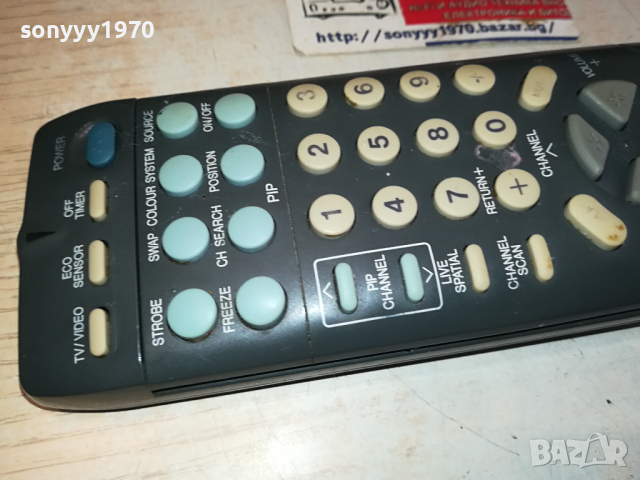 JVC RM-C891 TV/VCR REMOTE-ВНОС SWISS 0303241252, снимка 7 - Дистанционни - 44583647