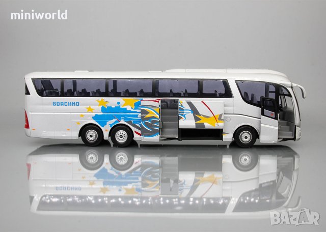 Scania Irizar ”Goachno” 2003 автобус - мащаб 1:50 на Cararama моделът е от колекция без забележки, снимка 3 - Колекции - 41442690