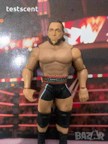 Екшън фигура WWE Rusev Miro Русев Миро Bulgarian Brute Мачка Mattel figure играчка Basic, снимка 4 - Фигурки - 48830013