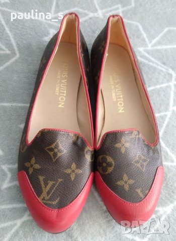 Обувки тип балеринки "Louis Vuitton" , снимка 2 - Дамски ежедневни обувки - 39086409