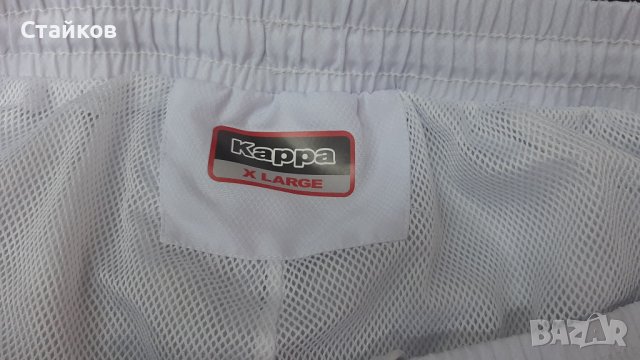 Мъжки къси панталони Kappa-бели XL, снимка 4 - Къси панталони - 42045738