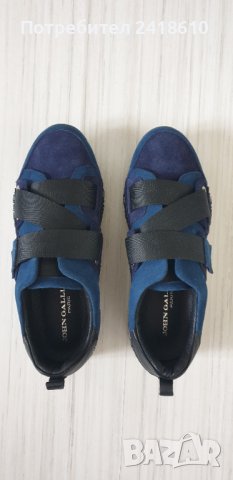 JOHN GALLIANO Paris Leather Sneakers Womens Size 39- 25см НОВО! ОРИГИНАЛ! Дамски Сникърси ЕСТЕСТВЕНА, снимка 3 - Кецове - 44181748