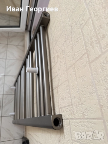 Алуминиева лира за баня сива - габарит 40х90 см - 426W, снимка 13 - Радиатори - 51509848