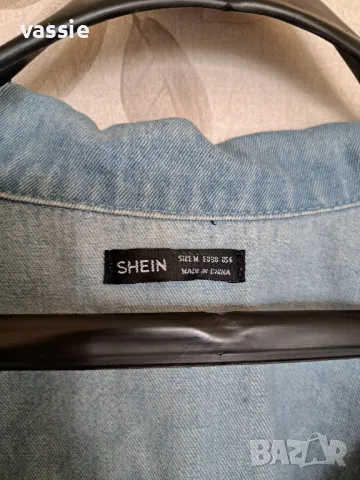 Ръчно рисувано дънково яке Frida Kahlo, снимка 4 - Якета - 47652403