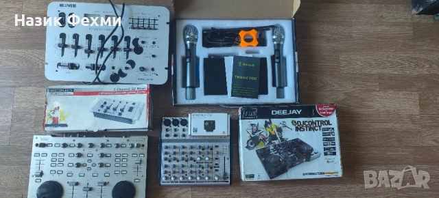 озвучаване, dj, пулт, mixer, микрофон