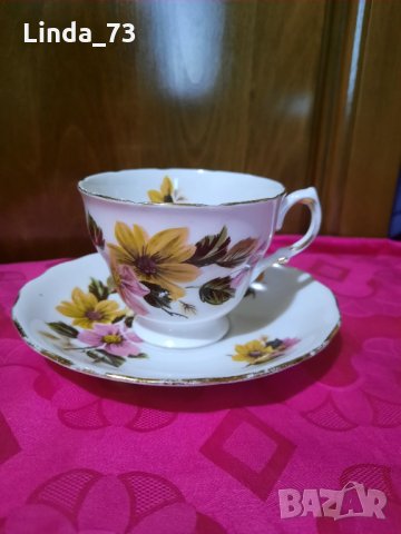 Двоен сет - "Royal Vale" - England, костен порцелан. Внос от Германия., снимка 1