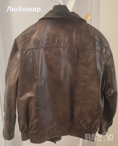 Продавам оригинално италианско яке от естествена кожа, снимка 2 - Якета - 52430832