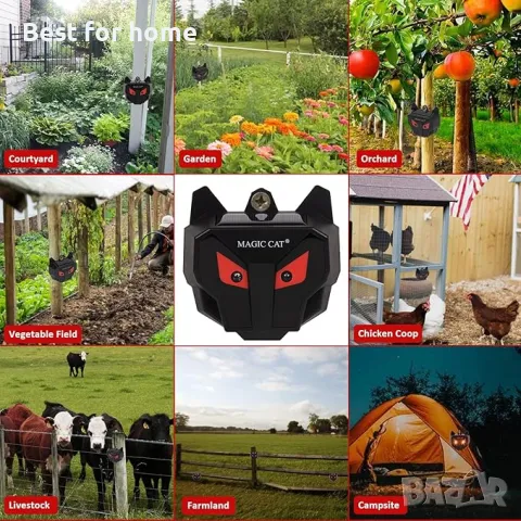  Соларен репелент срещу набези на животни  Ninonly, снимка 2 - Други - 49738081