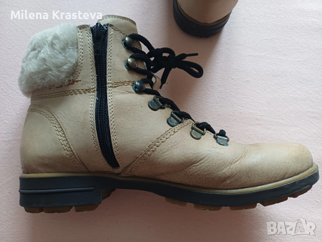 номер 37 Два чифта общо естествена кожа, снимка 2 - Дамски боти - 53070508