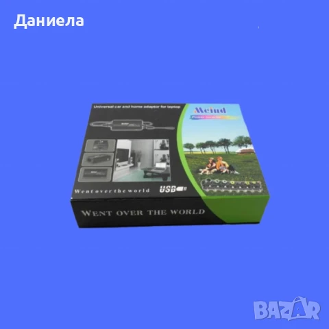 Универсален адаптер с множество сменяеми накрайници и USB порт, снимка 3 - Кабели и адаптери - 50680743