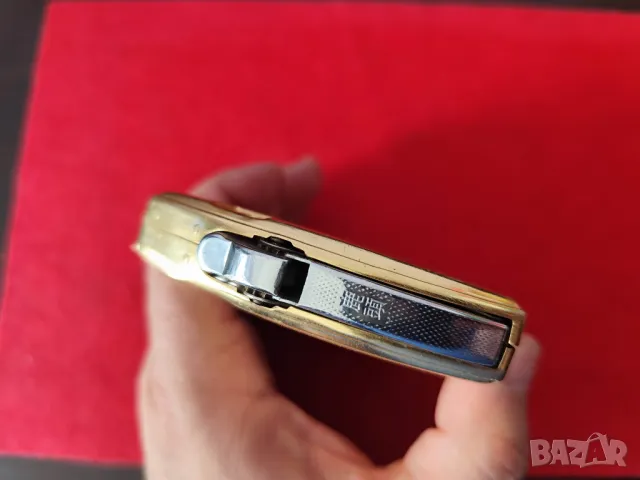Табакера с вградена бензинова запалка , снимка 2 - Табакери - 47887994