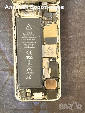 Apple iPhone 5 - За части (Цял или на отделни компоненти / По договаряне), снимка 2 - Apple iPhone - 55842779