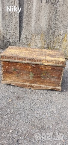 Голяма ракла сандък 103х57х52 см., снимка 9 - Антикварни и старинни предмети - 44212489