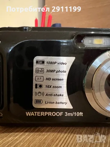 Водоустойчив фотоапарат , снимка 9 - Фотоапарати - 49151313