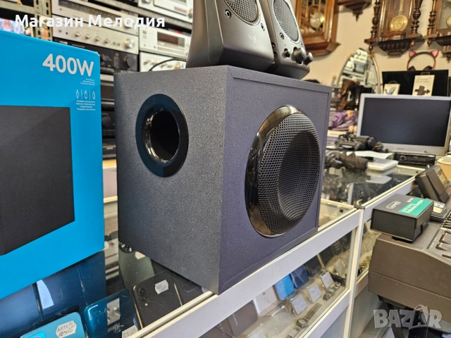 Компютърни колни с бас каса Logitech 2.1 Z625 POWERFUL THX SOUND Пълен комплект, само са тествани., снимка 8 - Тонколони - 53285723